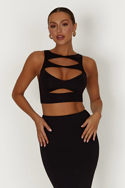 Chloe Kesikli Crop Top