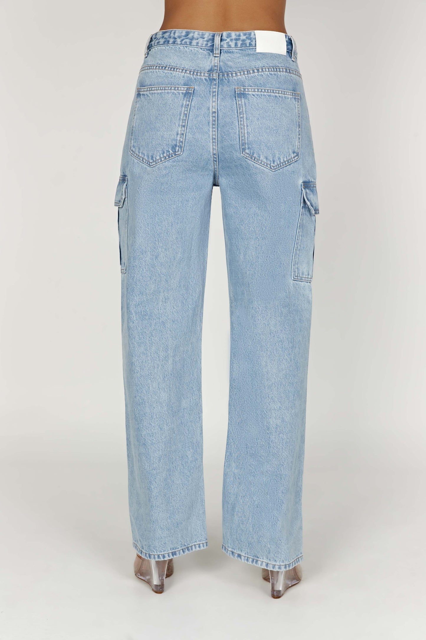 Jagger Mid Bel Oversize Denim Jean