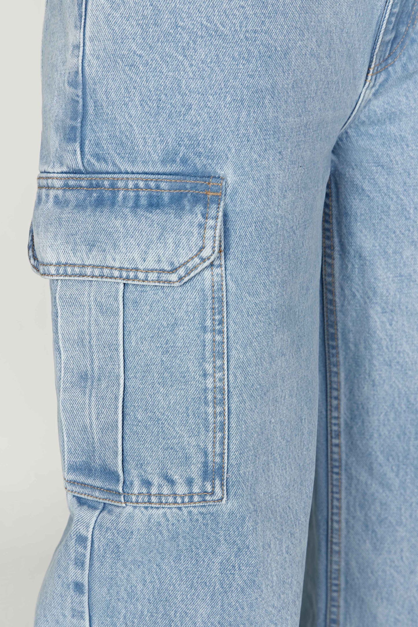 Jagger Mid Bel Oversize Denim Jean