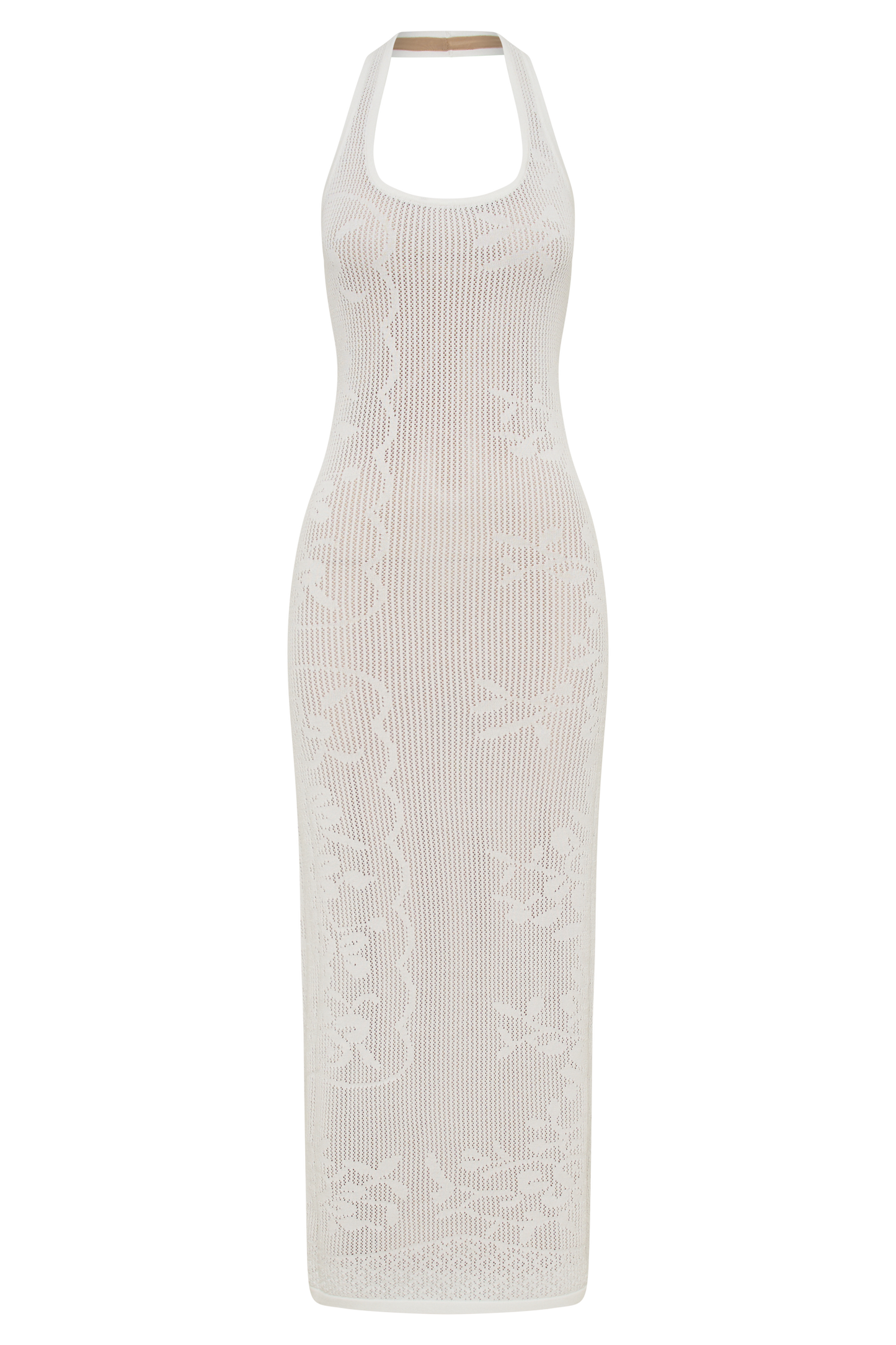 PATRIZIA Triko Halter Maxi Elbise