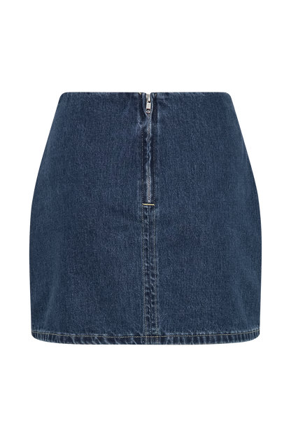 Ellie Denim Mini Etek