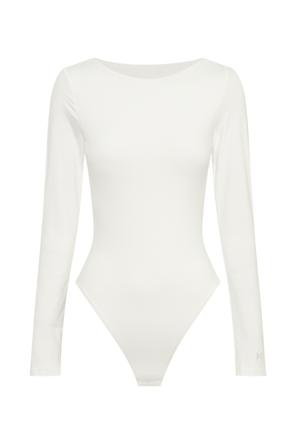 Cheyenne Uzun Kollu Sırt Dekolteli Bodysuit