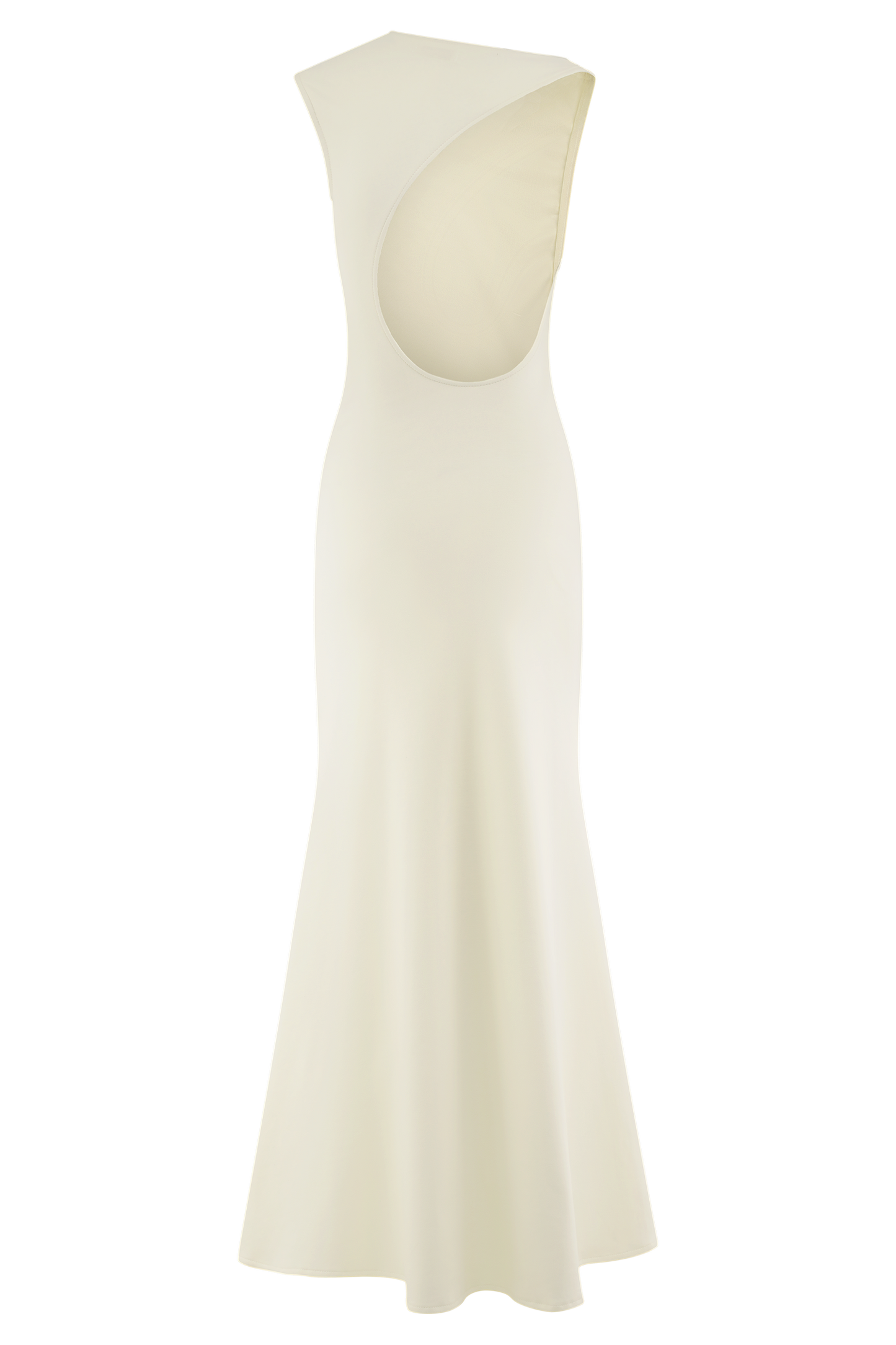 KATERINA Scuba Jersey Cut Out Maxi Elbise