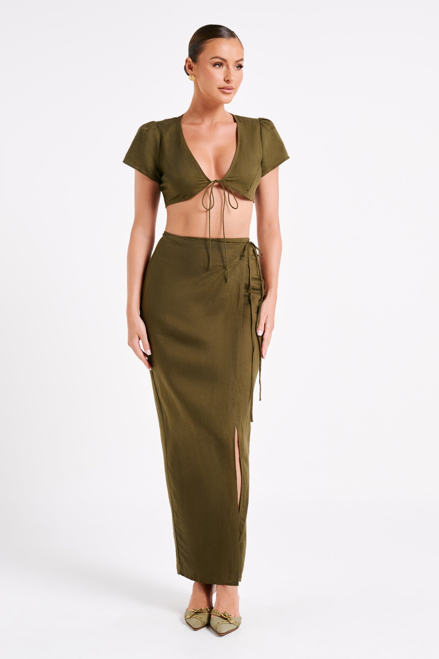 Fatima Keten Crop Top