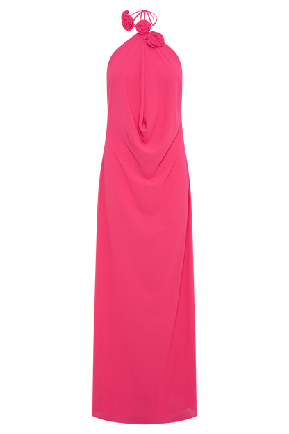 ROSALIA Cowl Neck Maxi Elbise